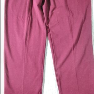 Laura Scott Women's Deep Red Chinos